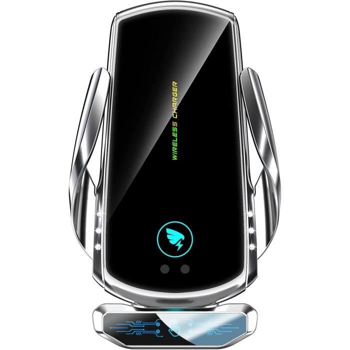 AmazeFan Chargeur de voiture sans fil 15 W - Support de téléphone de