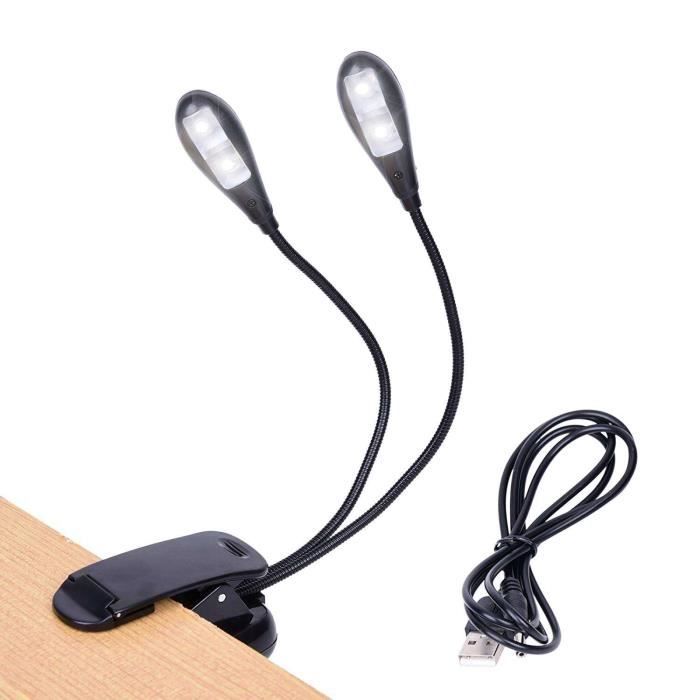 Lampe De Bureau LED DLU SMARTUBE – Réglable USB – Blanc – Moderne