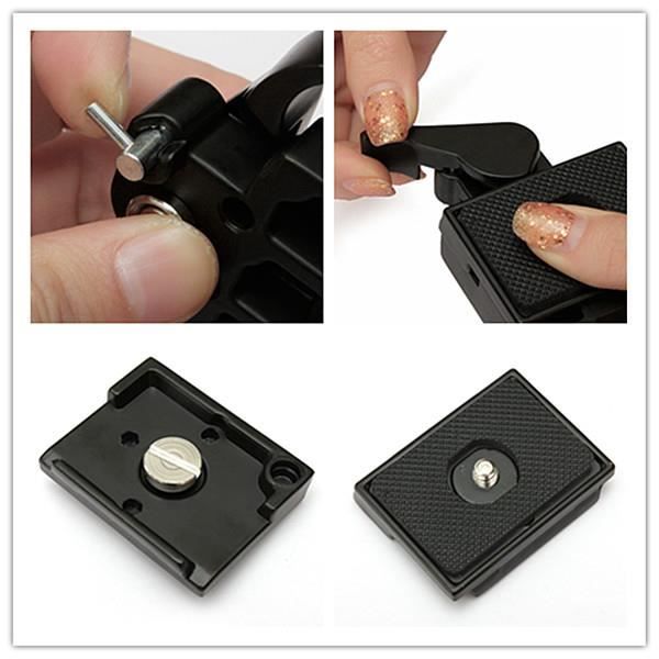 Joyan Plaque De Dégagement Rapide Plaque De Fixation Rapide En Plastique, Plateau Rapide Pour Appareil Photo Plaque De Montage Antidérapant Pour Appareil Photo, Plateau Rapide Tête De Trépied