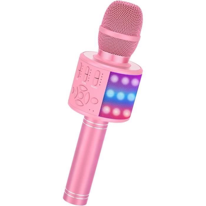 Microphone Sans Fil Micfuns K4 Pour Chant KTV Et Scène - Pack De 4 Micros, Couleur Noir