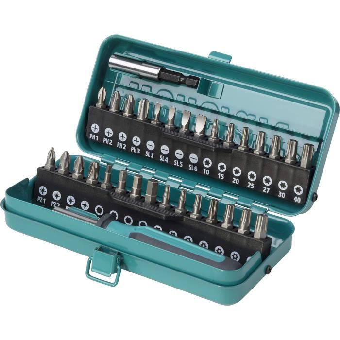 Embout pour visseuse Aeg Coffret 17 embouts de vissage 4932399495 - perceuse a.e.g