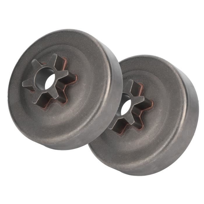Kit De 4 Pignons D’embrayage 3/8 6T Pour Tronçonneuse MS170 MS180 MS210 – Avec Roulement Et Clip E