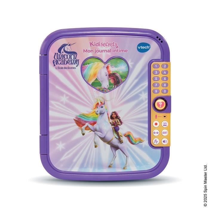 Jeu électronique Vtech 'école des licornes KidiSecrets mon journal intime - vue 2