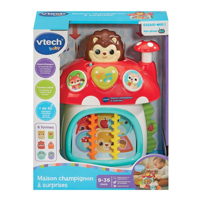 VTECH BABY - MAISON CHAMPIGNON À SURPRISES - Multicolore