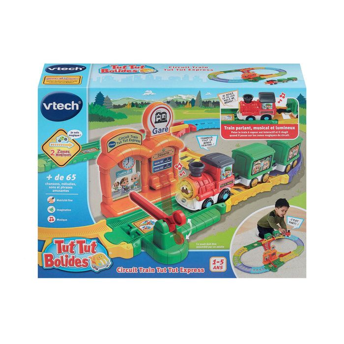 VTech Tut Tut Bolides Circuit Train Tut Tut Express + Peter Train À Vapeur - vue 3
