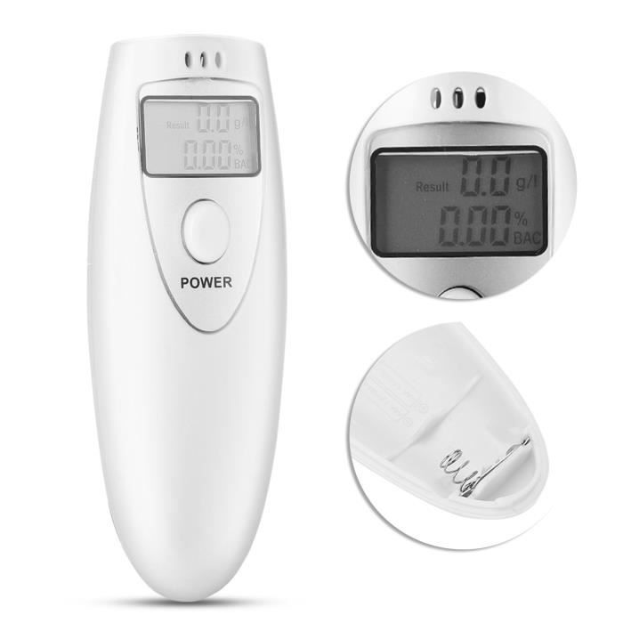 Testeur D'alcool éthylomètre LCD Surmax - Numéro Modèle 5902581659330, Neuf