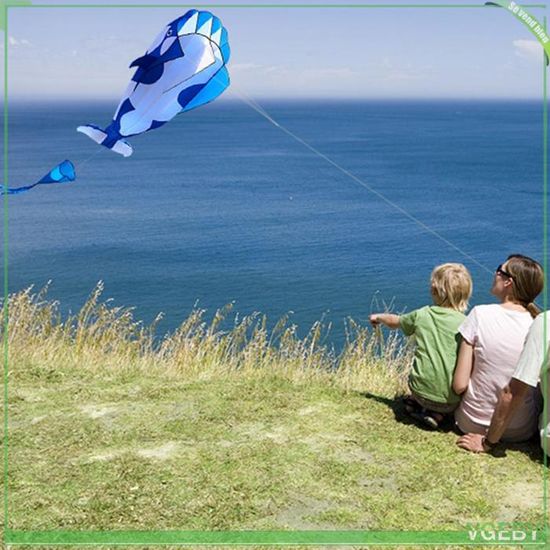 Touch the sky Grand cerf-volant arc-en-ciel pour enfants et adultes, Jouet | Facile à assembler et à voler | Jeux et activités de plein air | Corde de 90 m avec clip