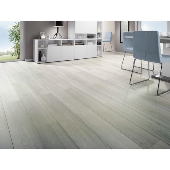 Parquet Stratifié à Clipser 223m² Chêne Gris élégant 8mm 2332 Ac4