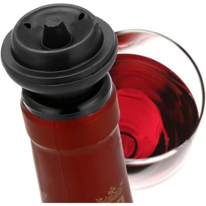 Bouchon de bouteille de vin sous vide