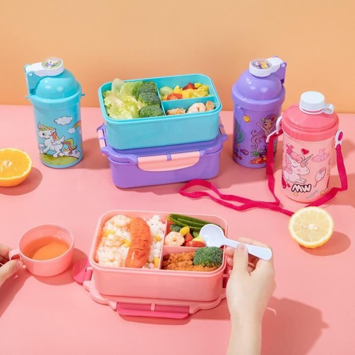 Petit Tupperware 3 Sprouts, Bento Porte-déjeuner Avec 3 Compartiments