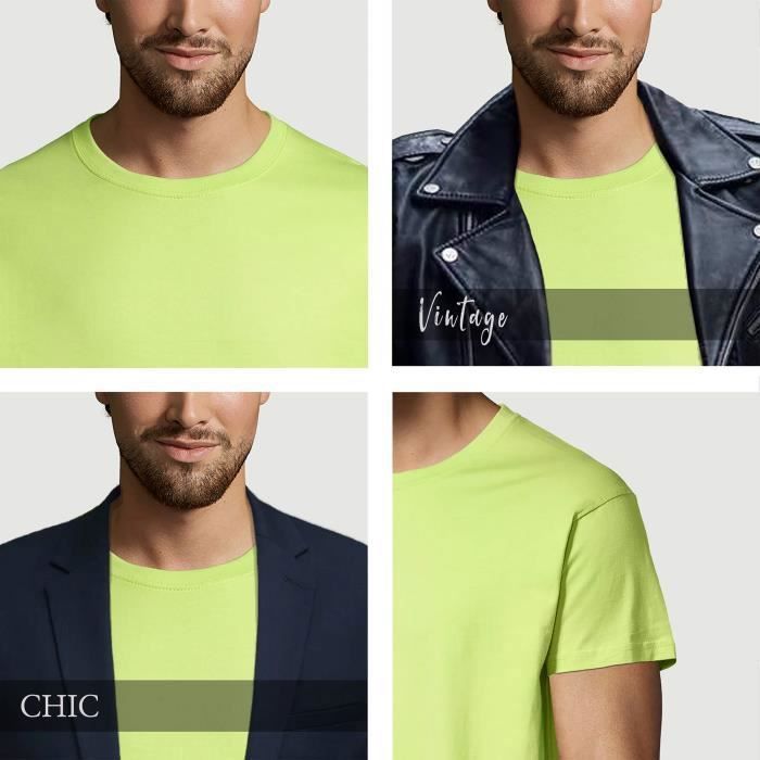 T-shirt Basique A.P.C. Homme – Vert, Taille S, 100% Coton – Très Bon état