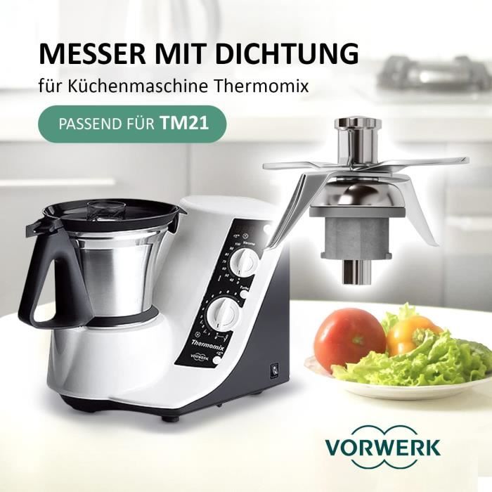 Vioks Couteau mélangeur pour Thermomix robot de cuisine TM31