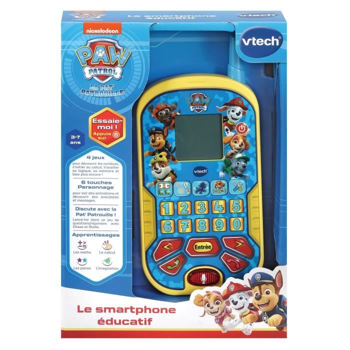 VTech Ordinateur éducatif Patrouille Patrouille, Portable pour les enfants +3  ans, Version ESP : : Jouets