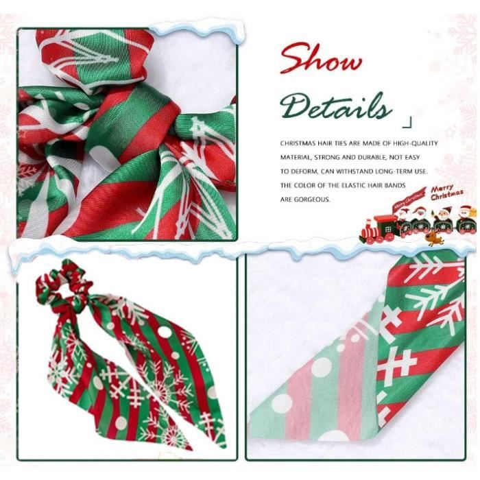 Chouchou Pour Cheveux Rouge Velours - Accessoire De Noël - Idée Cadeau Femme (neuf Avec étiquette)