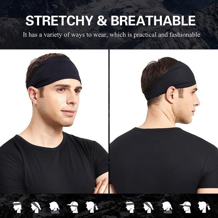 Bandeaux Sport Unisexe - Absorbants, Confortables Pour Running, Fitness, Yoga Et Tous Tes Sports - 13