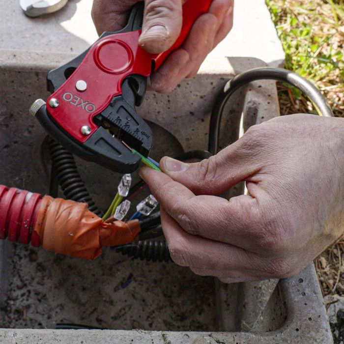 Pince Coupe-Câble 3 En 1 Électricien Multifonction - Dénudeur Fil Coupe-Boulons 10-20 AWG