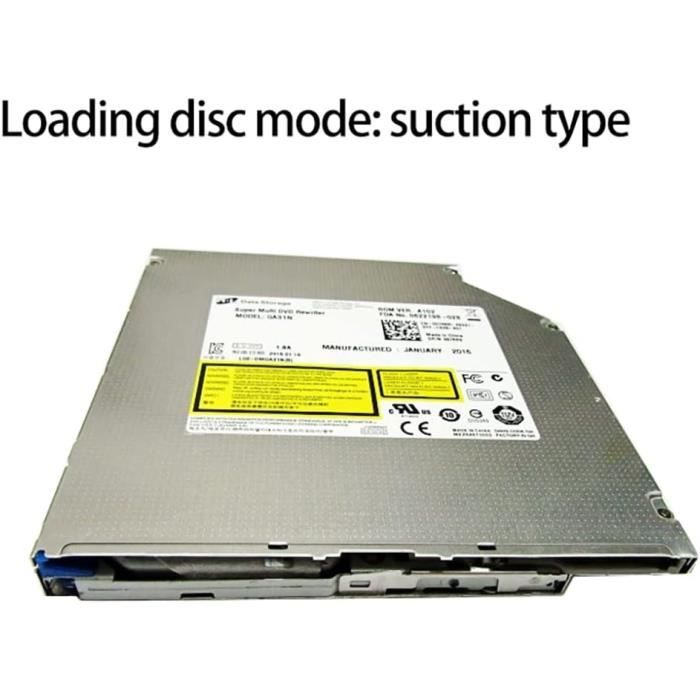 Lecteur DVD CD interne SATA 12,7 mm pour ordinateur portable Dell