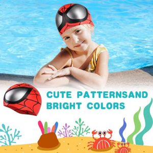 BONNET DE BAIN,Blue-Taille Unique--Bonnet De Bain En Tissu PU Pour