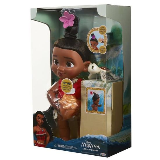 Vaiana Bebe De Bain Interactif 38cm Cdiscount Jeux Jouets