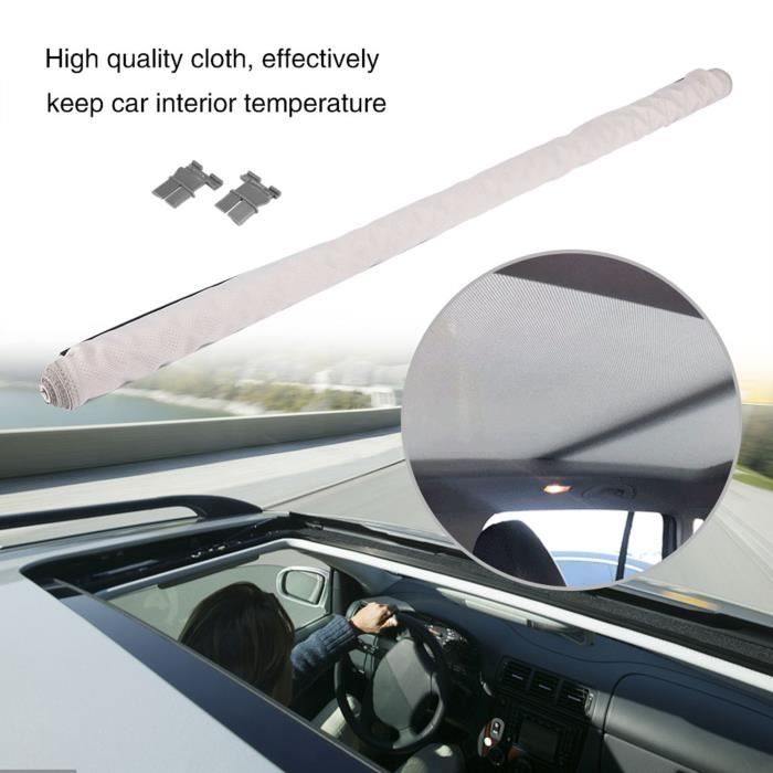 Auto Toit ouvrant Mesh Parasol Rideau Pare-soleil Pour Toit ouvrant de  voiture Filet magnétique