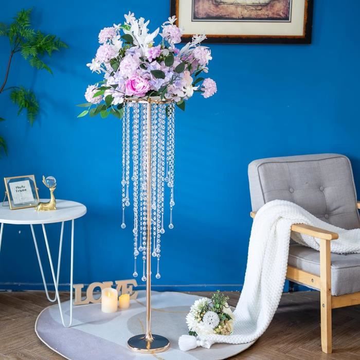 Photophore Cylindre En Verre Coupe-vent Pour Mariage - Récipient à Plusieurs Niveaux Pour Bougie Flottante Ou LED - Décoration De Table