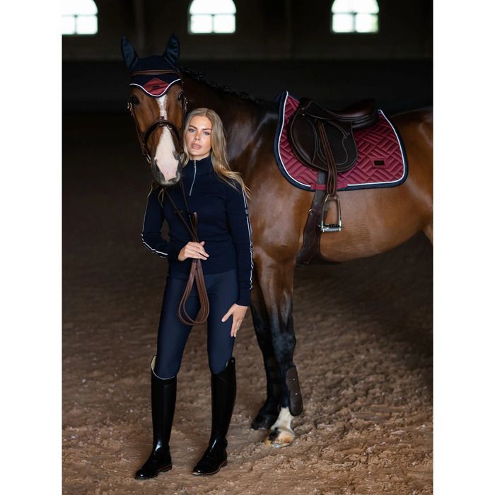 Culotte D'équitation Dressage Equestrian Stockholm - Merlot Suprême - Femme XL