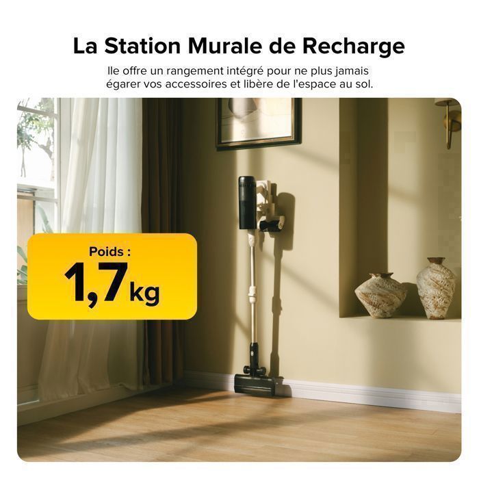 Tube Conducteur + Tige Extension Métal Compatible Roborock H7 H6