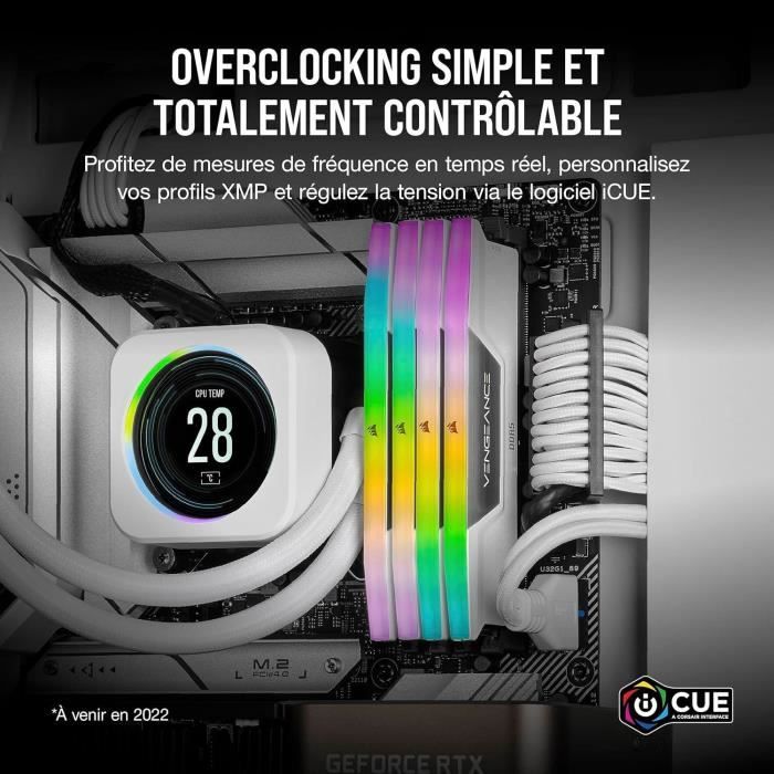 Mémoire vive CORSAIR Vengeance 32 Go 3200 MHz DDR4