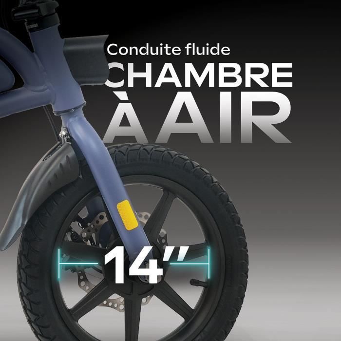 Velo Electrique Draisienne Électrique UrbanGlide 140 Bleu - 25 Km/h Velo Electrique Draisienne Électrique UrbanGlide 140 Bleu - 25 Km/h