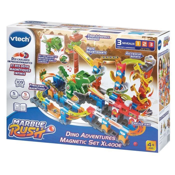 VTECH MARBLE RUSH - DINO ADVENTURES MAGNETIC SET XL400E