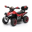 Quad électrique pour enfants - AUTREMENT - GTS1188 - Batterie 6V 4.5h - Rouge - 4 roues-0