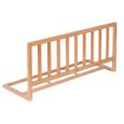 Barrière de lit en bois IB STYLE® TAMO - Protection antichute pour bébé - 90 cm nature-0