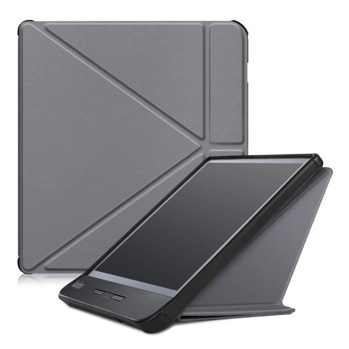 Coque KOBO Libra H2O Housse eReader Étui eBook avec Support Origami