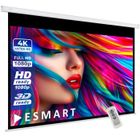 Écran de projection motorisé ESMART Economy EXM 200 x 113 cm (90") - 16:9 - 4K, HD, 3D - Télécommande