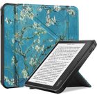 Housse - Kobo - Libra 2 - Cuir synthétique - Support pliant - Fleurs Printemps