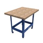 KREG & MANSEN Banc universel - KREG - UBENCH-3224 - Plateau en bois dur 610x813 mm - Établi personnalisable - Pieds réglables