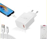 Chargeur Secteur Charge Rapide Pour Xiaomi Redmi 12 et XIAOMI Redmi 13C  Avec Cable Usb-C - KAEESI ®