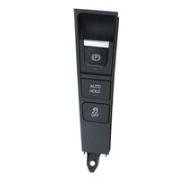 (Général)Support automatique de bouton de frein à main de voiture, interrupteur de démarrage-arrêt de moteur ESP pour Passat B7 Pa