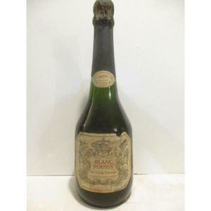 VIN BLANC crémant foussy vin vif de touraine brut (années 19