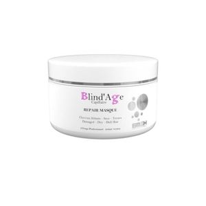 MASQUE SOIN CAPILLAIRE Blind'Age Capillaire EM2H - Masque réparateur cheveux à la kératine et aux protéines de Soie, Anti-casse - 250gr