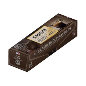 100 capsules de cafe compatibles nespresso - Cdiscount