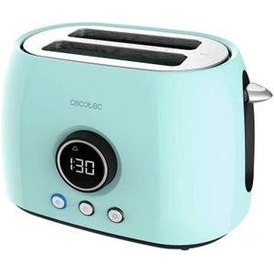 GRILLE-PAIN - TOASTER Cecotec Grille-pain digital ClassicToast 8000 Blue