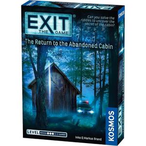 JEU SOCIÉTÉ - PLATEAU , 692682, Exit : The Return To The Abandoned Cabin