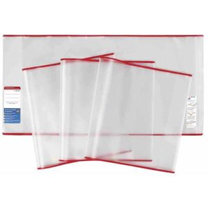 Lot De 10 Couvre-livres Transparents Maxi 36x57 Cm – Finition Lisse, Ultra Résistants Et Faciles à Poser
