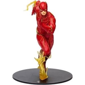 FIGURINE - PERSONNAGE Figurine The Flash Movie - The Flash (tenue de héros) - 30cm - Lansay