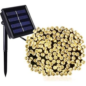 GUIRLANDE D'EXTÉRIEUR Guirlande lumineuse solaire Yogy Solar - LUMI JARDIN - 200 LED - 1700 cm - Blanc chaud