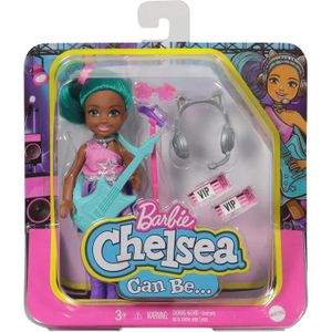 POUPÉE Barbie Chelsea Métiers coffret chanteuse