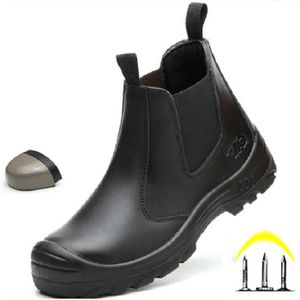 CHAUSSURES DE SECURITÉ Black Chaussures De Sécurité Légères Pour Hommes E