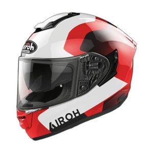 CASQUE MOTO SCOOTER Casque moto intégral Airoh ST 501 Dock - red gloss - 2XL
