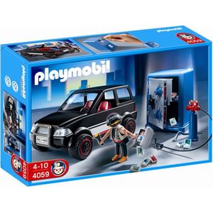 UNIVERS MINIATURE PLAYMOBIL 4059 - City Action - Voiture et Cambriol